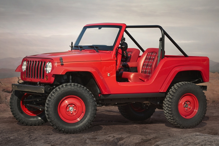 Компания Jeep представила семь внедорожных концептов