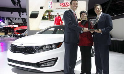 Kia Optima признана лучшим автомобилем 2013 года