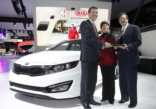 Kia Optima признана лучшим автомобилем 2013 года