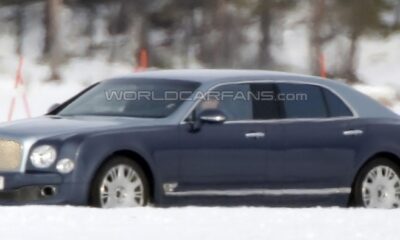Удлиненный Bentley Mulsanne засняли на тестах