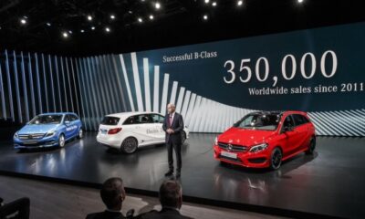 Париж 2014: обновленный Mercedes-Benz B-Class