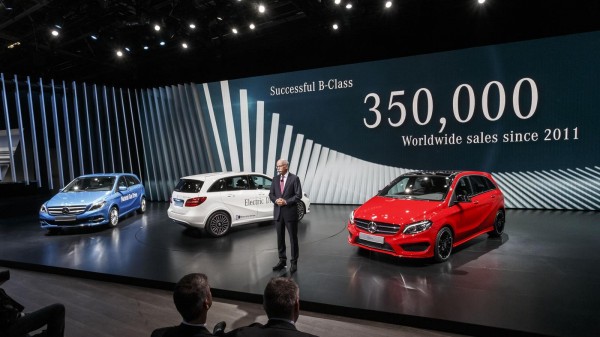 Париж 2014: обновленный Mercedes-Benz B-Class