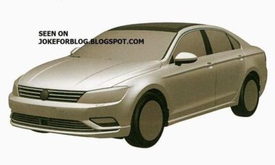 Изображение многодверного купе Volkswagen попало в Интернет