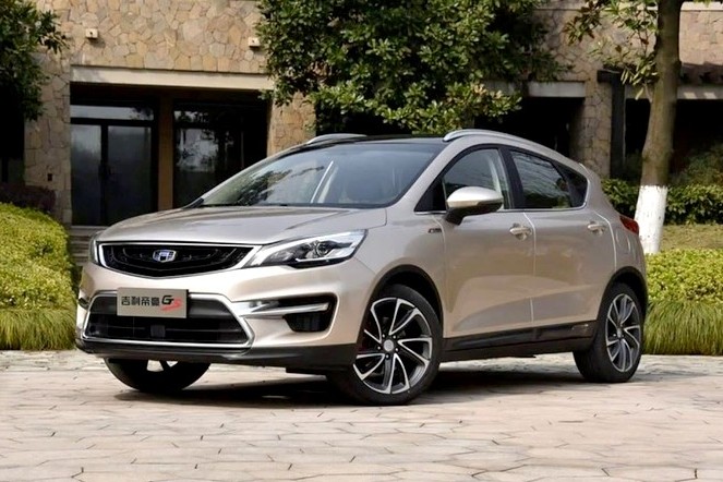 Новый Geely Emgrand Cross дебютировал в Пекине