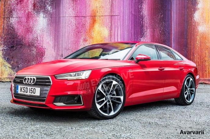Опубликованы рендеры четырехдверного купе Audi A3