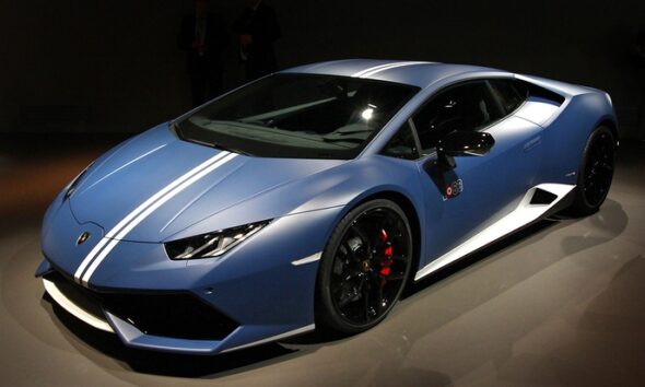 Lamborghini Huracan прикинулся истребителем