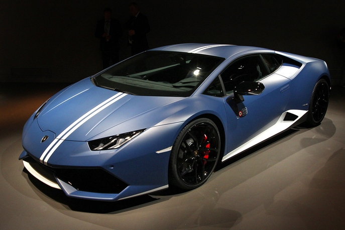 Lamborghini Huracan прикинулся истребителем