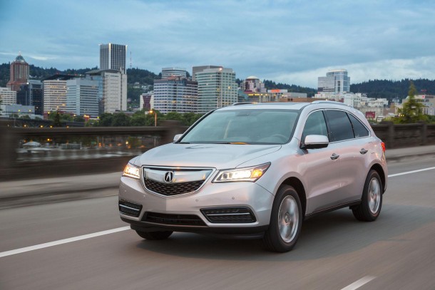 Acura MDX получила новую трансмиссию и улучшенную систему полного привода