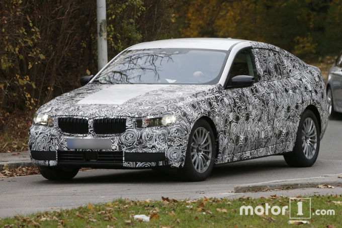 BMW начал тестировать новый 5-Series GT
