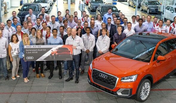 Стартовало серийное производство модели Audi Q2