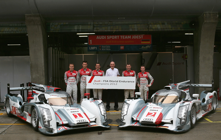 Audi – чемпион World Endurance Championship 2012