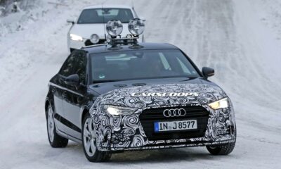 Фотошпионы поймали новый Audi A3 Sedan в камуфляже