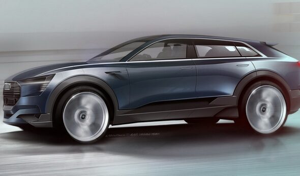 Audi e-tron quattro станет первым электрическим кроссовером марки