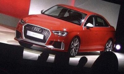 Появились первые снимки нового седана Audi RS3