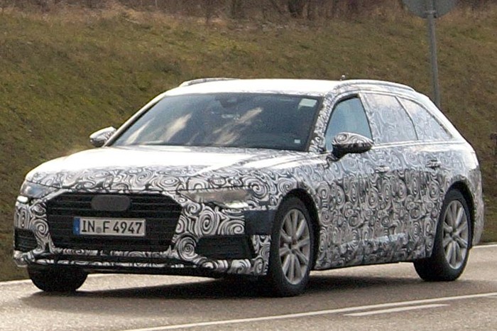 Фотошпионы засняли модернизированный универсал Audi A6