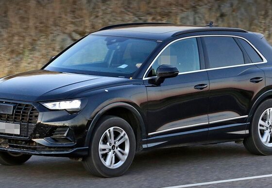 Появились снимки нового Audi Q3 без камуфляжа