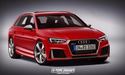 Универсал Audi RS4 Avant оснастят мощным турбированным двигателем