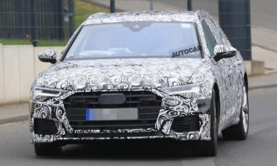 Модернизированный Audi S6 замечен во время тестов