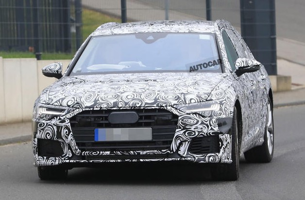 Модернизированный Audi S6 замечен во время тестов