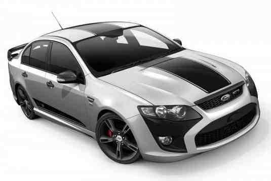 Австралийский седан FPV GT F в действии