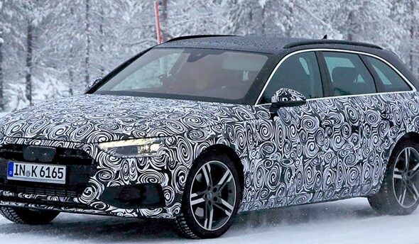 Опубликованы шпионские снимки рестайлингового Audi A4 Avant