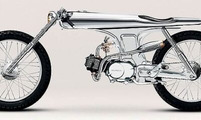 Китайцы «блестяще» переделали мотоцикл Honda SS