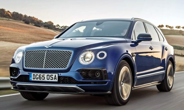Подзаряжаемый от электрической сети Bentayga появится в 2018 году