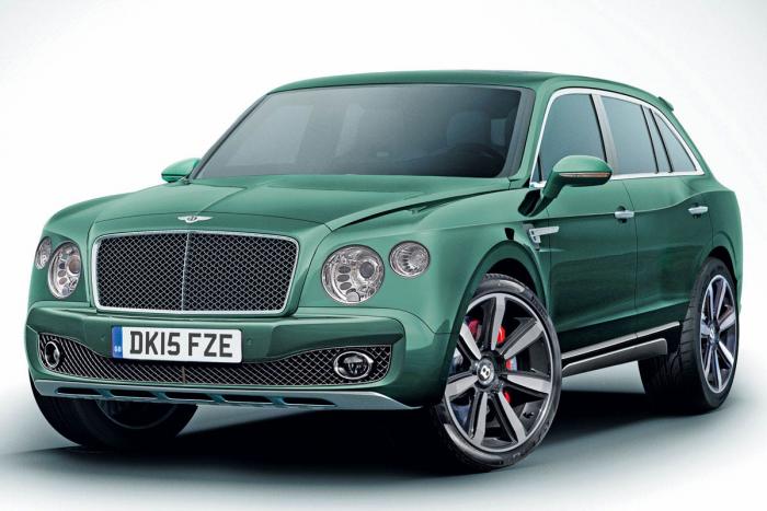 Кроссовер Bentley появится в 2016 году