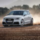 "Белая" Audi A1 с  Quattro и лошадями