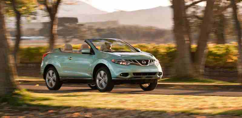 Кабриолет Nissan Murano не оправдал ожиданий
