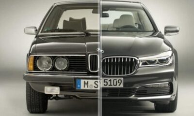 Все поколения BMW 7-Series за одну минуту