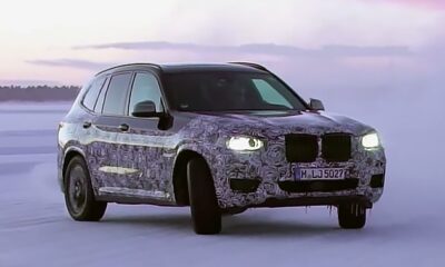 BMW X3 тестируют на севере Швеции