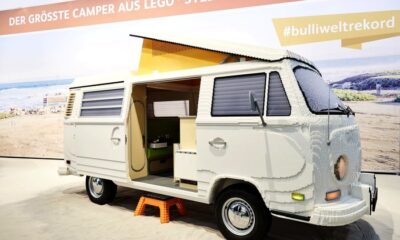 В Германии из LEGO собрали Volkswagen T2 Bulli