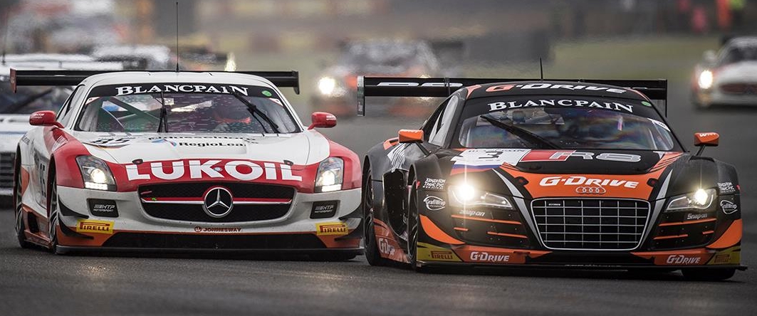 Команда G-Drive Racing финишировала второй в стартовой гонке Blancpain Sprint Series