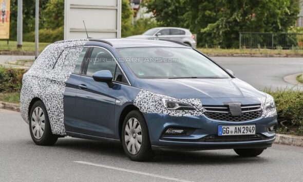 Открыты некоторые секреты следующего поколения Opel Astra Sports Tourer