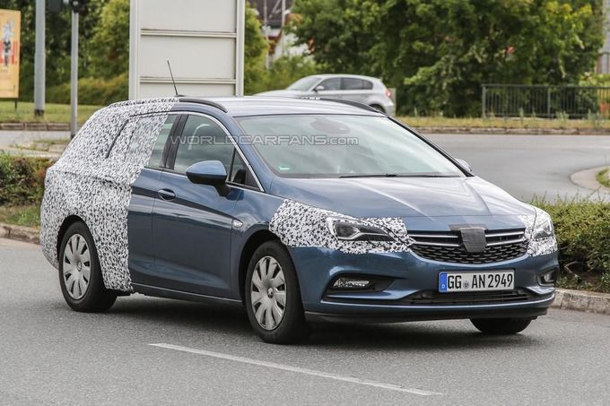 Открыты некоторые секреты следующего поколения Opel Astra Sports Tourer