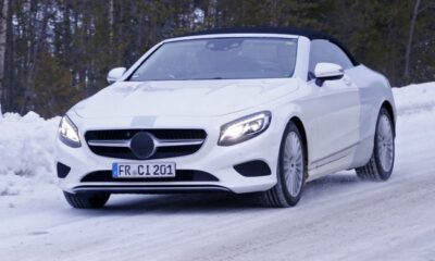 Шпионы вплотную подобрались к открытому Mercedes-Benz S-Class
