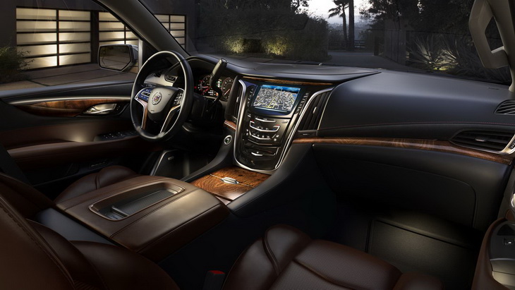 Cadillac показал салон нового Escalade