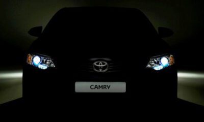 Показан тизер обновлённой Toyota Camry