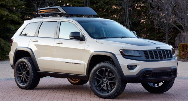 Концепт Grand Cherokee с оригинальной окраской