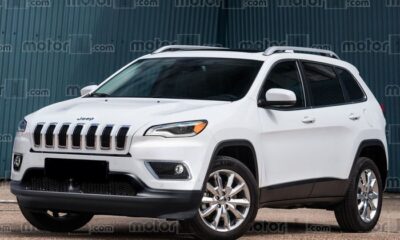 Появилась первая визуализация нового Jeep Cherokee