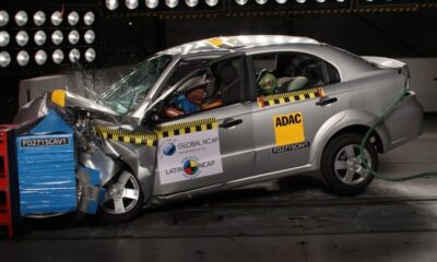 Chevrolet Aveo полностью провалил краш-тест