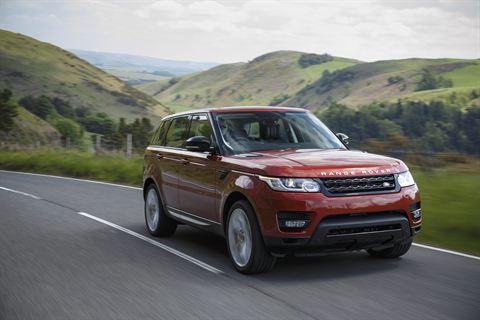 Самый динамичный Range Rover приехал в Беларусь