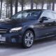 Рестайлинговое купе C-Class появилось на зимних дорогах