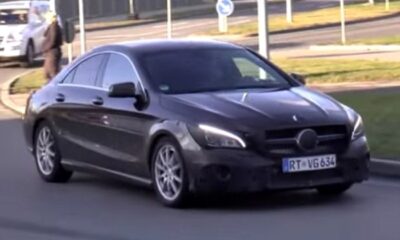 Mercedes обкатывает обновленные CLA и CLA Shooting Brake