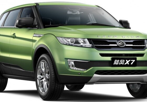 Британцы добились запрета китайской копии Range Rover Evoque