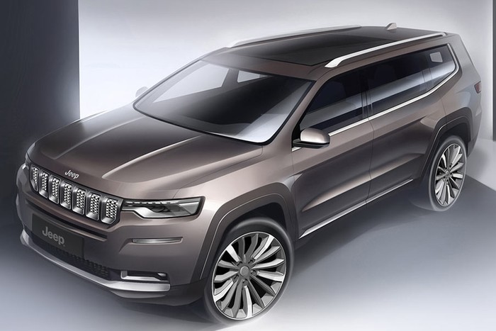 Модель в стиле Grand Cherokee