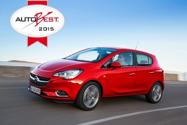 Opel Corsa победил в престижном конкурсе AUTOBEST 2015