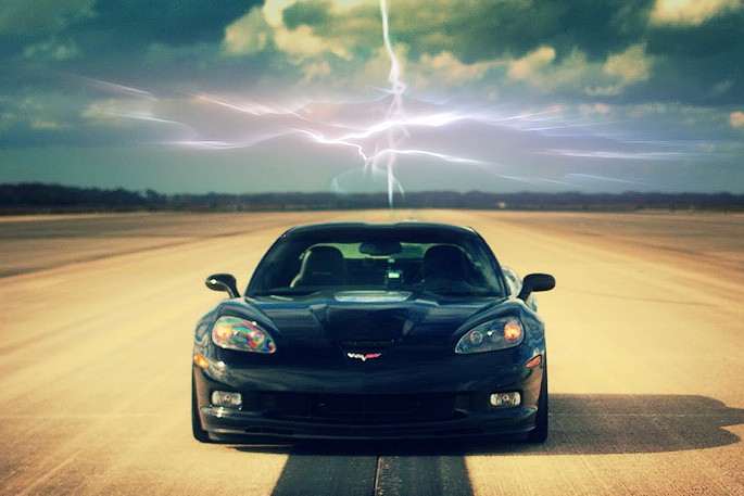 Электрический Chevrolet Corvette установил мировой рекорд скорости