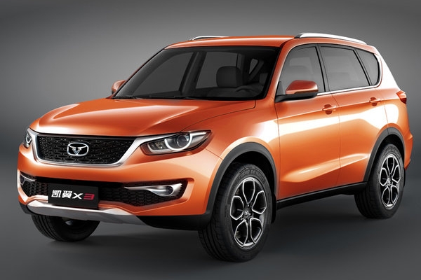 Cowin Auto X3 готовится к выходу на китайский авторынок